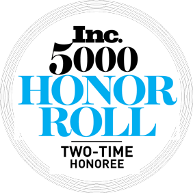 Inc5000 - Nebulaworks - Two Time Honoree (2019, 2020)